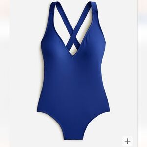J.Crew high-support cross-back one-piece